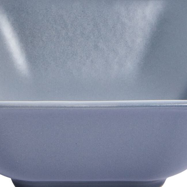 Abney & Croft Square Grey 6" Cereal Bowl